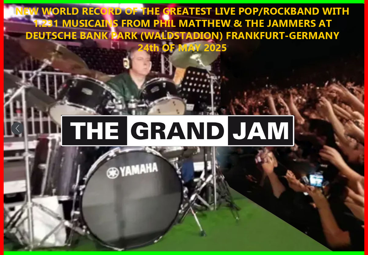 The Grand Jam & World Record 2025 Phil Matthew The Grand Jam & World Record 2025 Phil Matthew